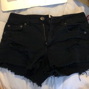 American Eagle Black Shorts